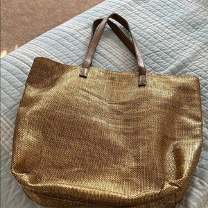 Elegant Gold Tote Bag